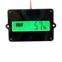Universal Backlit LCD Lithium and Lead Acid Battery Fuel Gauge