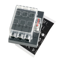 6 Way Standard ATS Blade Fuse Box with Cover