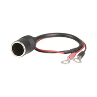 Cigarette Lighter Socket to 8mm Eye Terminal Cable
