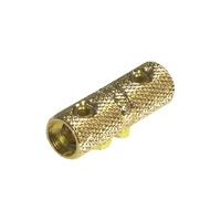 Gold Plated High Current Cable Joiners 8AWG with Heatshrink