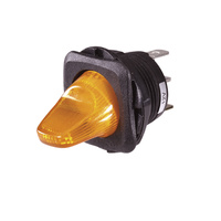 Duckbill Off/On Toggle Switch with Amber LED