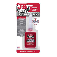 J-B Weld Perma-Lock Red Thread locker 36ml