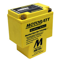 MotoBatt MB16A 12v 200ccA Maintenance Free Battery