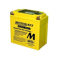 MotoBatt MB16U Quadflex 12v 250ccA Maintenance Free Battery