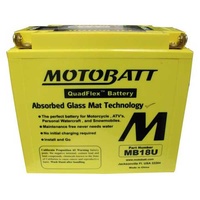 MotoBatt MB18U Quadflex 12v 250ccA Maintenance Free Battery