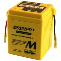 MotoBatt MBT6N4 6v Maintenance Free Battery