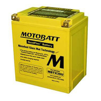 MotoBatt MBTX30U Quadflex 12v 380ccA Maintenance Free Battery