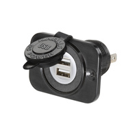 Heavy Duty Automotive Dual USB Socket