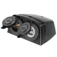 Surface Mount Heavy Duty Cigarette Lighter and USB Sockets