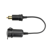 Male Merit Plug to Female Cigarette Lighter Socket Adaptor