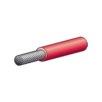 Single Core Battery and Starter Cable Roll - 100a 30m Red