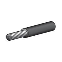 Single Core Battery and Starter Cable Roll - 47a 30m Black