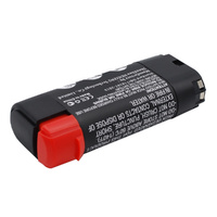 Black and Decker 6.6v 1200mah Li-ion Compatible Power Tool Battery