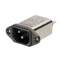 IEC320 Male Panel Mount Filter Socket