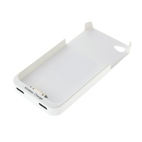 Qi Wireless Charging Receiver Case iPhone 4 (White)