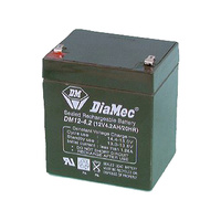 DiaMec Alarm System 12v 4.2ah Sealed Lead Acid Battery