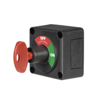 Battery Master Switch with removable Key