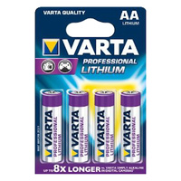 Varta AA 1.5v Single Use Lithium Battery (4 Pack) - Carton Lots