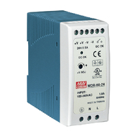 MeanWell MDR 60w 24v DIN Rail Power Supply