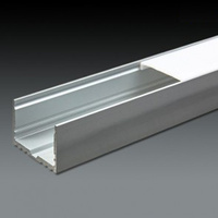Aluminium Extrusion - 1m Double LED Strip Linear Profile