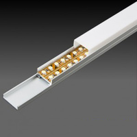 Aluminium Double LED Extrusion - 1m Linear Profile