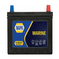 NAPA D23RM MF 12v 530cca 52ahr Marine Battery