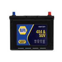 NAPA N70ZZL MF 12v 730cca Premium Performance 4x4 Battery