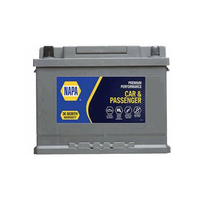 NAPA DIN75LX MF 12v 710cca Premium Performance Battery