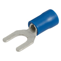 Terminal Spade Blue 5.0mm (100 Pack)