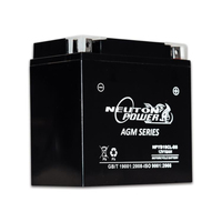 YB19CL-BS 12v 18ahr 280ccA AGM Motorbike Battery