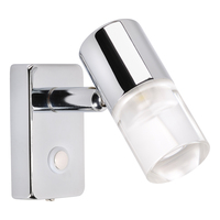 Chrome Interior LED Dimming Lamp With Switch 6000k 10-30v