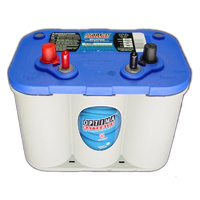 Optima D34M Blue Top 12v 750ccA Spiralcell AGM Lead Acid Battery