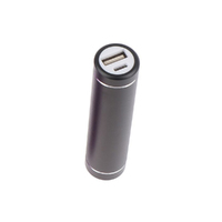 Compact 18650 USB-A Power Bank (Black)