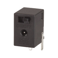 PCB Mount 0.7mm DC Socket with SPST Slide Switch