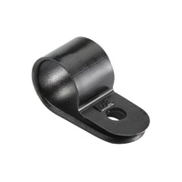 Nylon 7.9mm Cable Clamps Black UV Weather Resistant (100 pk)