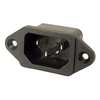 IEC320 Male Chassis Panel Mount Power Socket