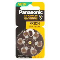Panasonic PR41 Zinc Air Hearing Aid Battery (6 Pack) - Carton Lots