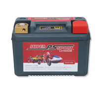 Power Sonic Super Sport Lithium 12v 280ccA 51Wh Motorbike Battery