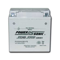 Power Sonic PIX30HLBS-FS 12v 385ccA 30ahr Activated AGM Motorbike Battery