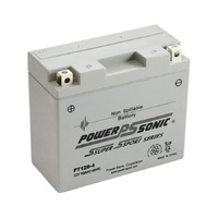 Power Sonic PT12B-4 12v 115ccA 10.5ahr AGM Motorbike Battery - CLEARANCE!