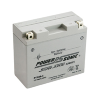 Power Sonic PT12B-4 12v 115ccA 10.5ahr Activated AGM Motorbike Battery (YT12B-BS)