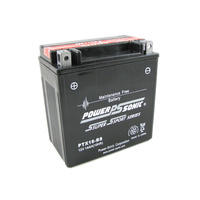 Power Sonic PTX16-BS 12v 220ccA 14ahr Sealed AGM Motorbike Battery (YTX16-BS)