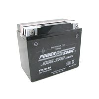 Power Sonic PTX19L-BS 12v 270ccA 19ahr Sealed AGM Motorbike Battery
