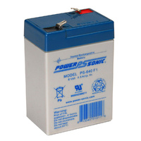 Power Sonic 6v 4.4ahr Sealed AGM Battery