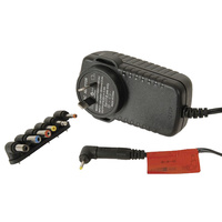 Switchmode 6v 2.2a Plug Back Style Power Supply With 7 Plugs