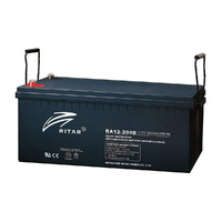 Ritar 12v 200ahr AGM Deep Cycle Lead Acid Battery