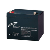 Ritar 12v 75ahr AGM Deep Cycle Lead Acid Battery