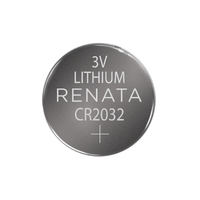 Renata 3v CR2032 Lithium Button Cell Battery