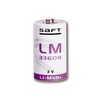 Saft LM33600 3v 13000mah D Size Specialised Lithium Battery