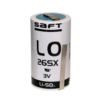Saft LO26SX 3v 8000mah D Size Specialised Lithium Battery